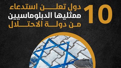 10 دول تعلن استدعاء ممثليها الدبلوماسيين من دولة الاحتلال (إنفوجراف)