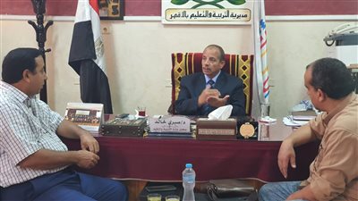 وكيل تعليم الأقصر يستقبل ممثلي مسابقة سماف