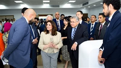 وزيرة الهجرة تشارك في احتفالية العلاقات الجامعية والثقافية المتبادلة بين مصر والصين