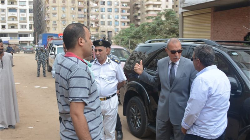 محافظ القليوبية خلال