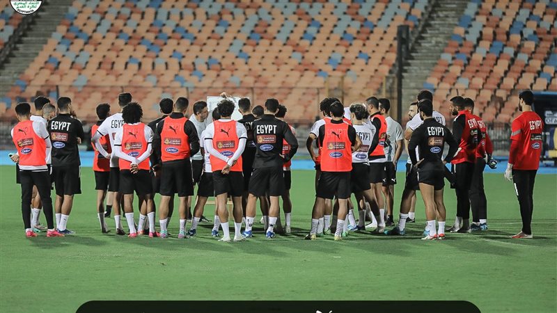 منتخب مصر يستعد لمواجهتي