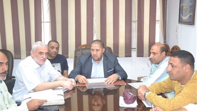 سكرتير البحيرة يعقد اجتماعا لمتابعة ملف تقنين أراضي أملاك الدولة 