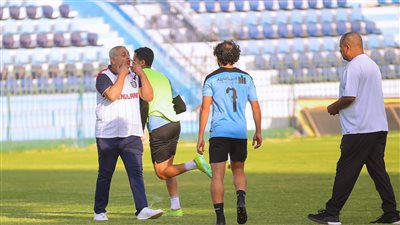 غزل المحلة يوجه الشكر إلي خالد عيد بعد مران اليوم 