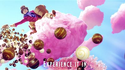 إصدار أفيش جديد لفيلم Wonka خاص بسينمات IMAX