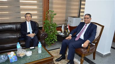 الاستشعار من البُعد، تبحث سبل دعم التعاون المُشترك مع سفير اليابان بالقاهرة