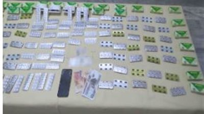 ضبط 27 متهما من بينهم صيدلى بحوزتهم كميات من المواد المخدرة (صور)