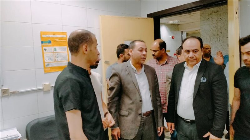 وكيل صحة سوهاج يتفقد