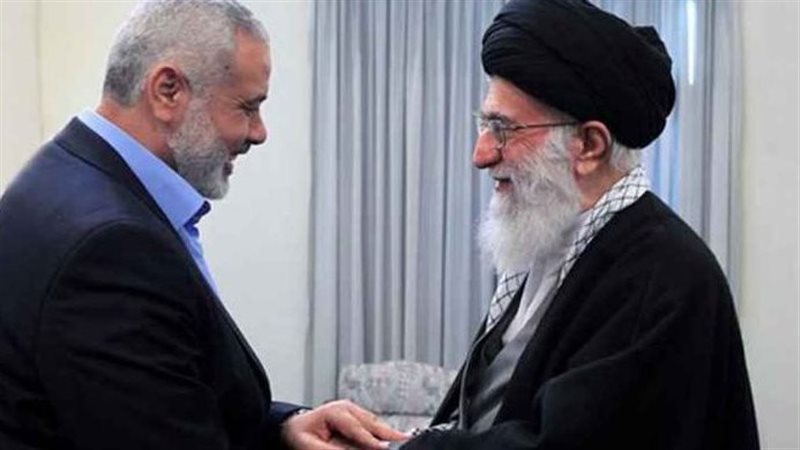 المرشد الإيرانى وهنية،