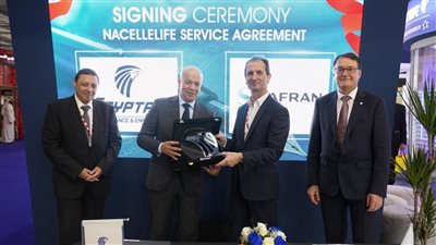 مصر للطيران توقع اتفاقية خدمة مع Safran Nacelles لصيانة عواكس دفع المحركات A330ceo