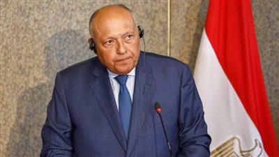 سامح شكري: تهجير الفلسطينيين من غزة خط أحمر