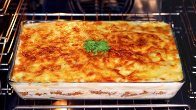 طريقة عمل المكرونة البشاميل، أحلى من الجاهزة