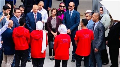 نائبة محافظ الإسكندرية ومدير التربية والتعليم يتفقدان مدرسة فتح الله للتكنولوجيا