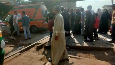 مصرع طالب أسفل عجلات قطار أمام مزلقان محطة ببا ببني سويف