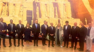 على أنغام أم كلثوم، افتتاح معرض رمسيس وذهب الفراعنة بمتحف أستراليا (صور)