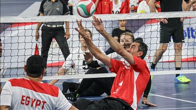 أشرف صبحي يهنئ منتخب الطائرة البارالمبية بالتأهل إلى نهائي كأس العالم