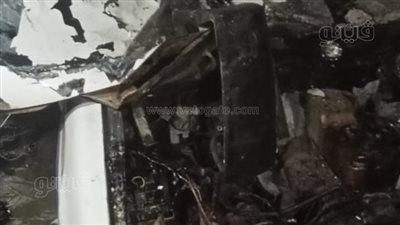 إصابة 6 أشخاص في تصادم سيارة نقل وملاكي بالمنيا (صور)