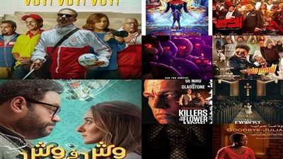 بإجمالي 147 مليون جنيه، البوكس أوفيس الأسبوعي لأقوى 10 أفلام عربية وعالمية بمصر