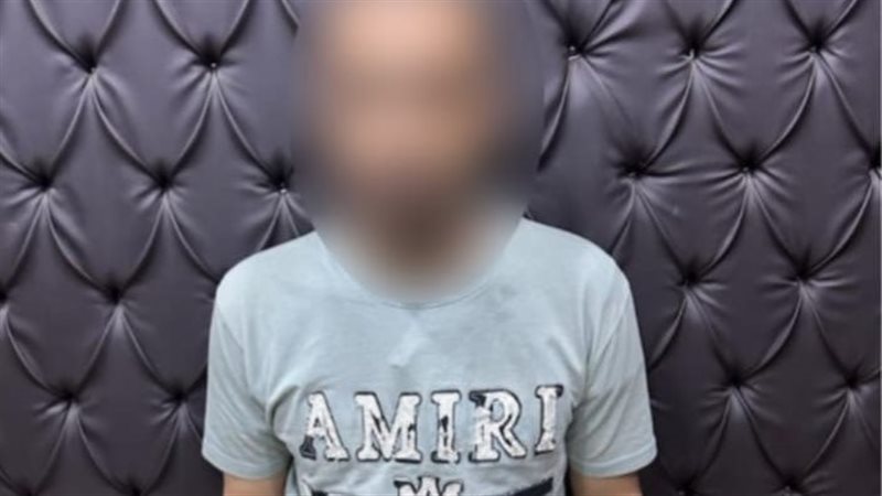 القبض على شاب، فيتو