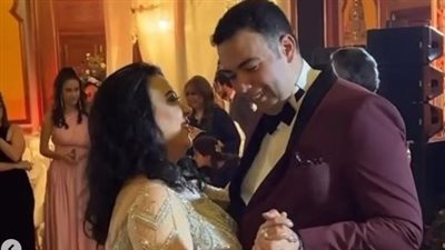 أول صور من حفل زفاف نجل عمرو أديب 