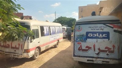 الكشف على 261 مواطنا في قافلة طبية بالبحيرة 