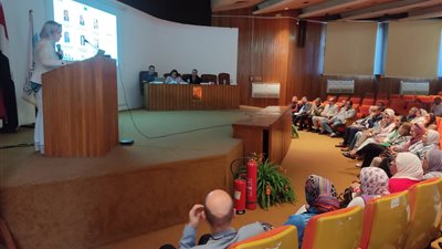 افتتاح فعاليات اللقاء الدوري لمسئولي بنك المعرفة بجامعة الإسكندرية