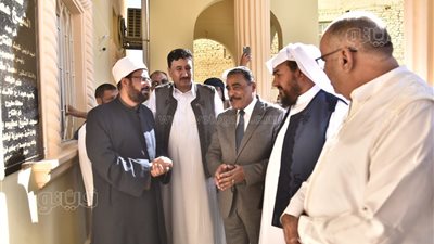 محافظ مطروح يفتتح مسجد الشيخ عطيوة بمنطقة الكيلو 2 (صور)