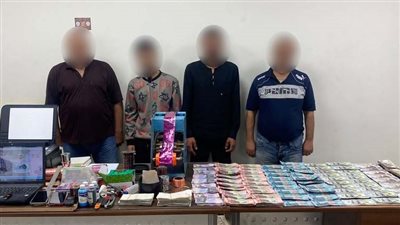  ضبط عناصر تشكيل عصابي لتقليد العملات الأجنبية والوطنية بأكتوبر