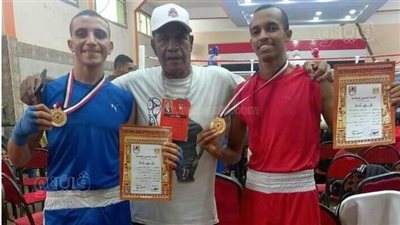 فوز لاعبين من بني سويف بذهبيتين والمركز الثالث ببطولة الجمهورية للملاكمة (صور)