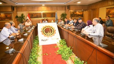 محافظ الغربية يعقد اجتماعا لتذليل المعوقات أمام مستشفيات طنطا العام والأورام الجديد 