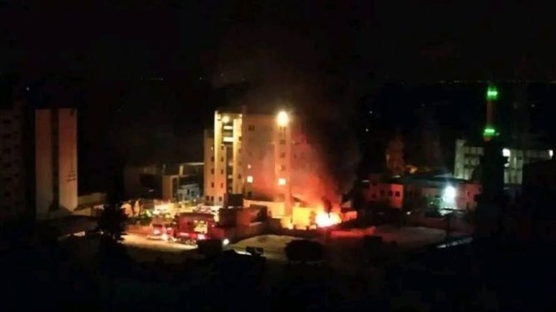 هجوم على مستشفى في