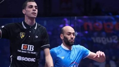 الإسكواش، علي فرج يلتقي دييجو إلياس في نهائي بطولة سنغافورة المفتوحة