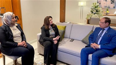 وزيرة الهجرة لـ مستثمر مصري بالسعودية: لدينا فرص متميزة 