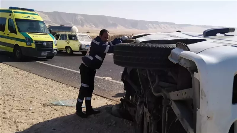 حادث مروع على طريق