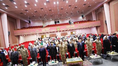 تكريم مصابي وأسر شهداء الواجب الوطني في أسوان 