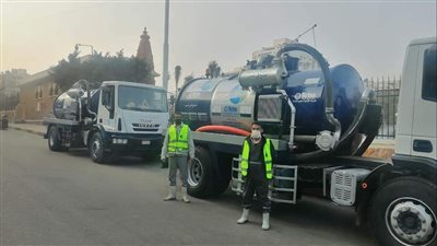 رئيس مياه القناة: انتشار كامل لسيارات شفط الأمطار بالسويس والإسماعيلية وبورسعيد