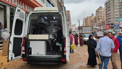 بدء تشغيل سيارات المراكز التكنولوجية المتنقلة بكفر الدوار