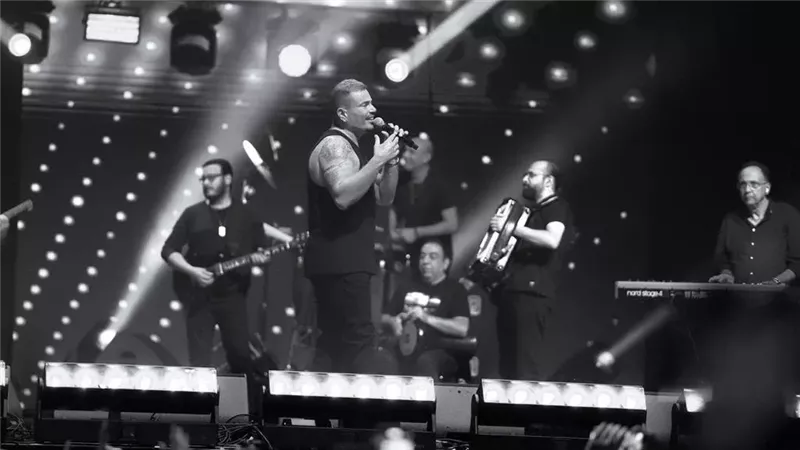 عمرو دياب في حفله