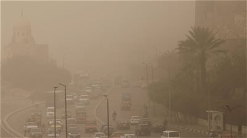 الرياح المحملة بالأتربة