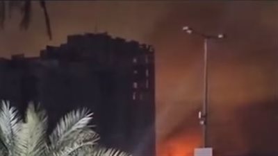 بسبب القصف، إخلاء 5 مدارس تضم آلاف النازحين في محيط المستشفى الإندونيسي 