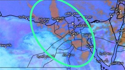 سحب ممطرة على هذه المناطق والقاهرة تسجل 20 درجة مئوية