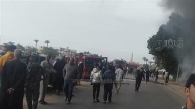 بالصور، التحريات تكشف سبب اشتعال النيران بمصنع في شبرامنت 