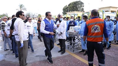 وزير الصحة: استقبال 28 طفلا من المبتسرين عبر معبر رفح للعلاج في مصر (صور)