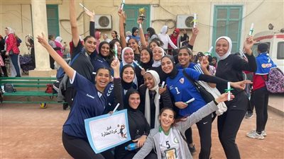 جامعة حلوان تنظم يومًا رياضيا تحت شعار أبطال تبني مصر