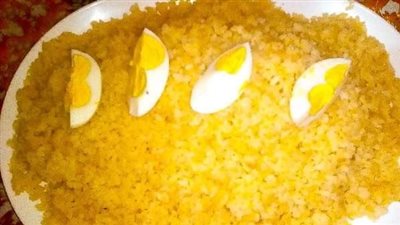 طريقة عمل الكشري الأصفر، أكلة اقتصادية ولذيذة