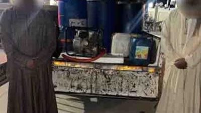 ضبط كميات من المواد البترولية بدون فواتير بالأقصر قبل بيعها بالسوق السوداء