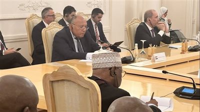 بدء اجتماع وزراء خارجية اللجنة العربية الإسلامية بشأن غزة مع لافروف فى موسكو (صور)