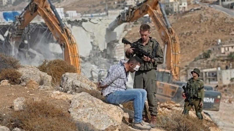 اعتقال فلسطينين،