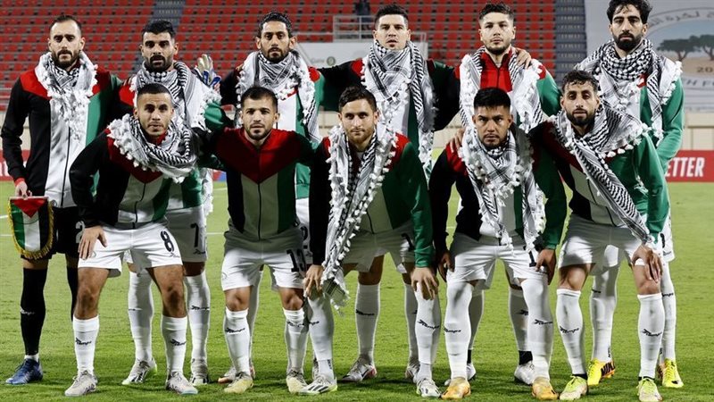 منتخب فلسطين، فيتو