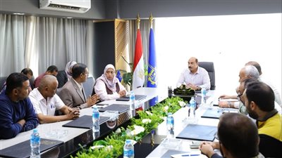 محافظ أسوان يتابع معدلات التنفيذ الجارية بمشروع تغطية مصرف السيل (صور)