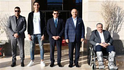 أشرف صبحي يبحث استعدادات التايكوندو لأولمبياد باريس ويطمئن على سيف عيسى 